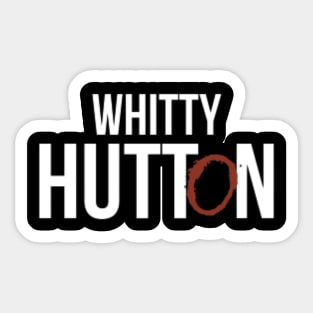 Whitty hutton//VINTAGE Sticker